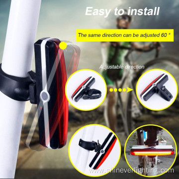 COB Strip Waterproof Rechargeable Bicycle Rear light